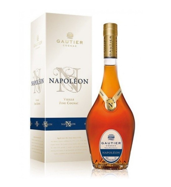Gautier Napoleon Cutie Cognac 0.7L | BauturiAlcoolice.ro